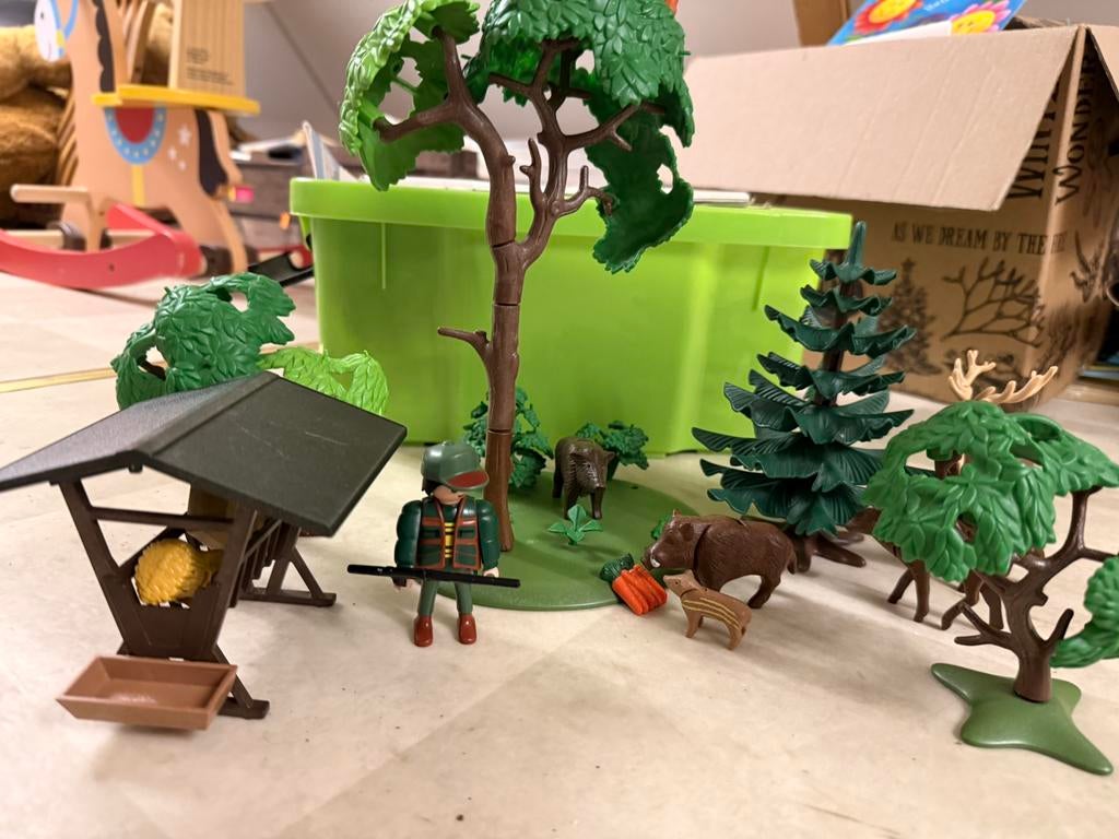 Boswachter playmobil set, Verzenden, Zo goed als nieuw