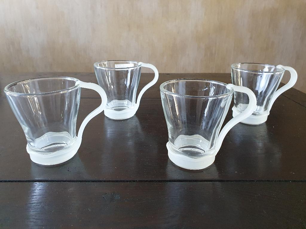 Theeglazen, Glas of Glazen, Gebruikt, Ophalen of Verzenden, Glas