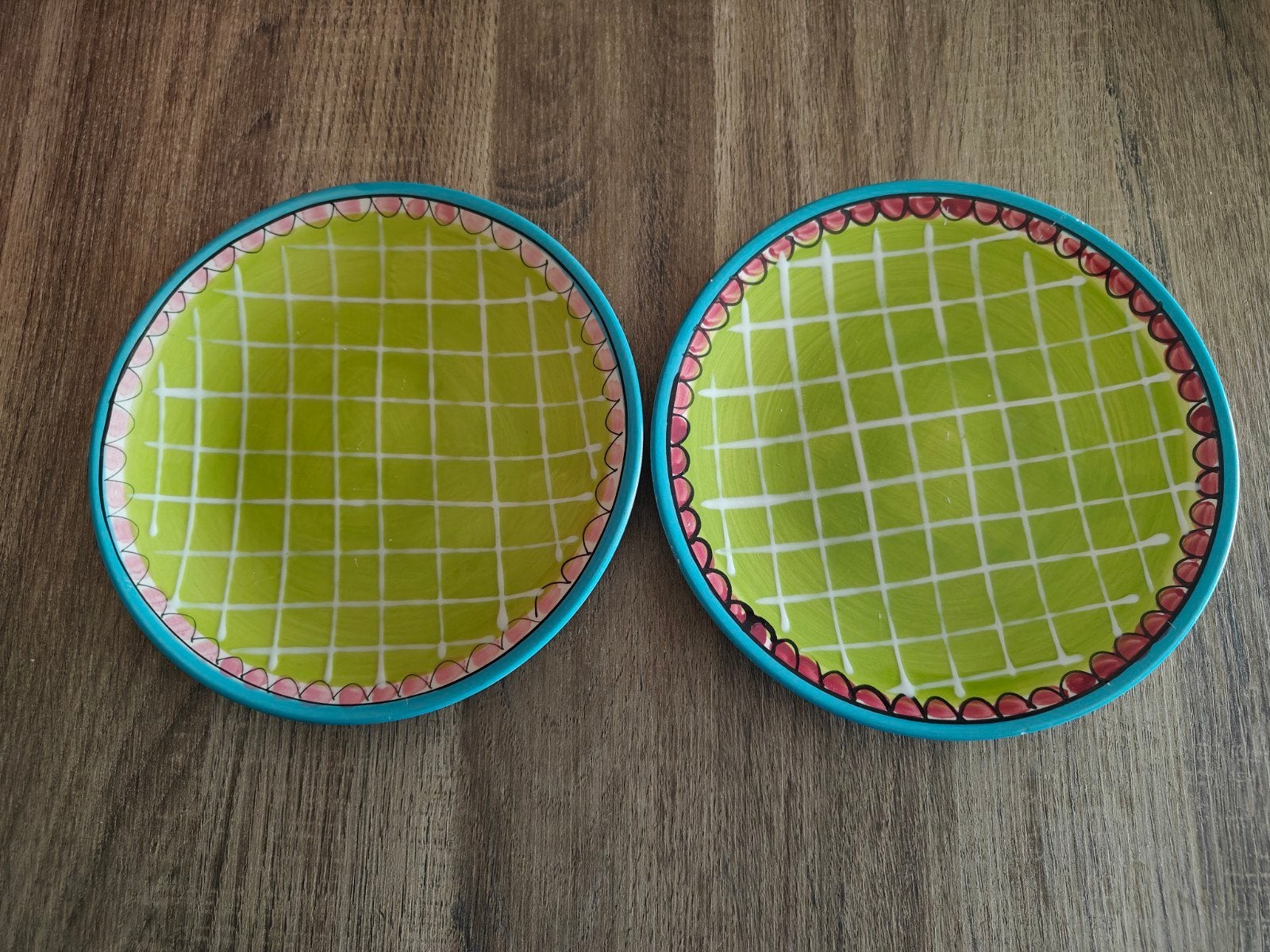 Blond Amsterdam Gebaksbordjes Uni Servies Groen ⌀18cm, Huis en Inrichting, Keuken | Servies, Ophalen of Verzenden, Zo goed als nieuw