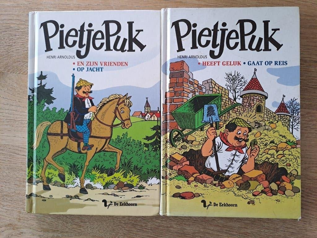 PIETJE PUK. 2 X 2 VERHALEN IN 1 BAND., Ophalen of Verzenden, Gelezen, Henri Arnoldus., Fictie algemeen