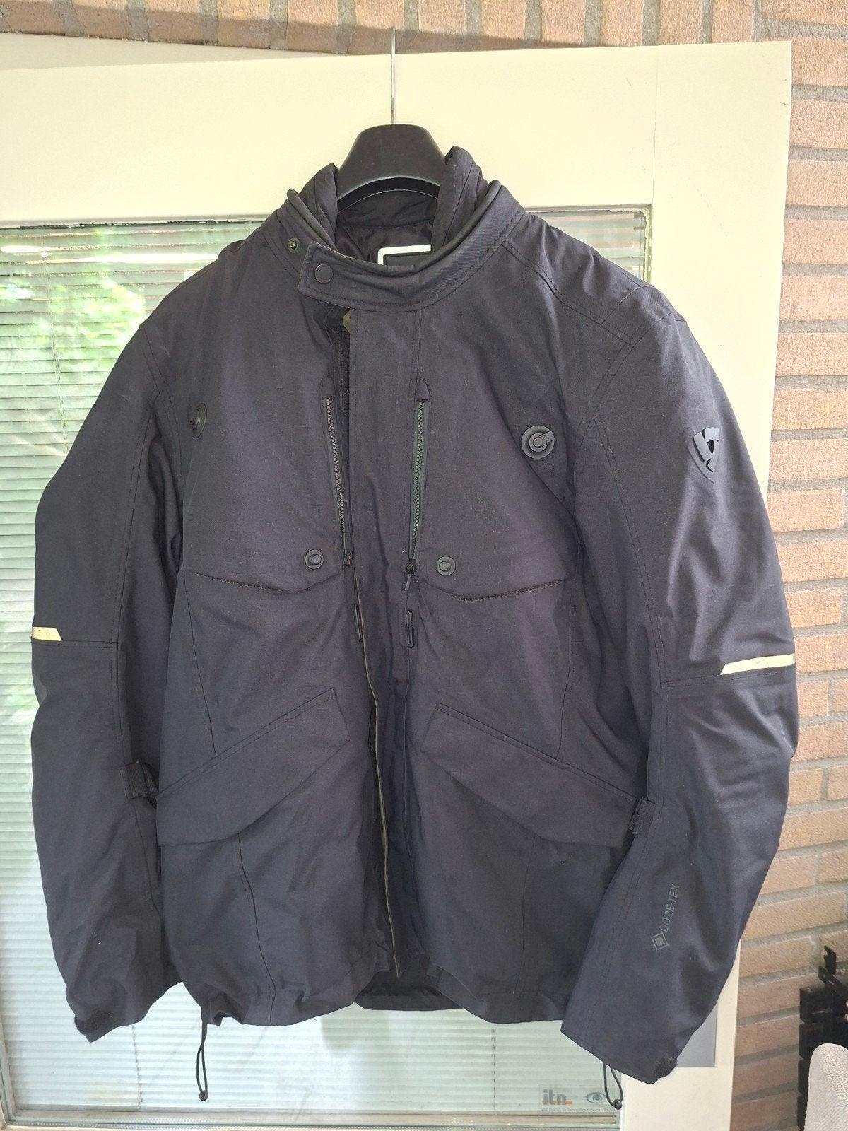 Revit Trench GTX Goretex zgan motorjas, Motoren, Kleding | Motorkleding, Ophalen of Verzenden, Nieuw met kaartje, Heren, Jas | textiel