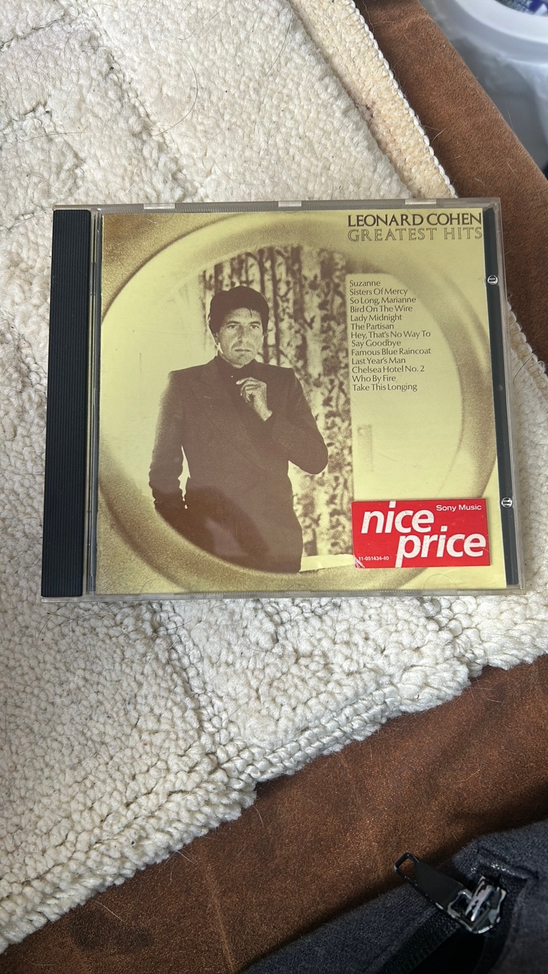 Leonard Cohen -  greatest hits, Cd's en Dvd's, Ophalen of Verzenden, Zo goed als nieuw, Singer-songwriter