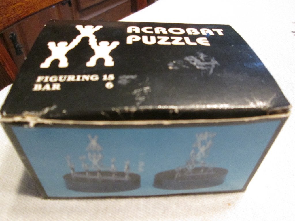 acrobat puzzle met een magneet, Ophalen, Minder dan 500 stukjes, Zo goed als nieuw