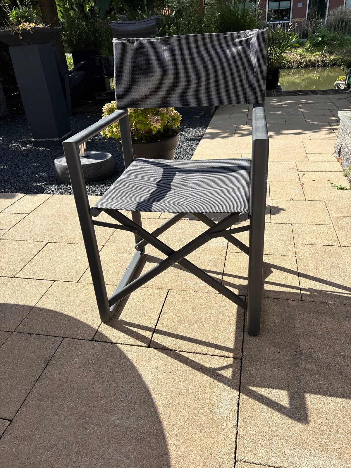 4x Regisseursstoelen - Inklapbaar en Comfortabel, Ophalen, Gebruikt, Metaal, Inklapbaar