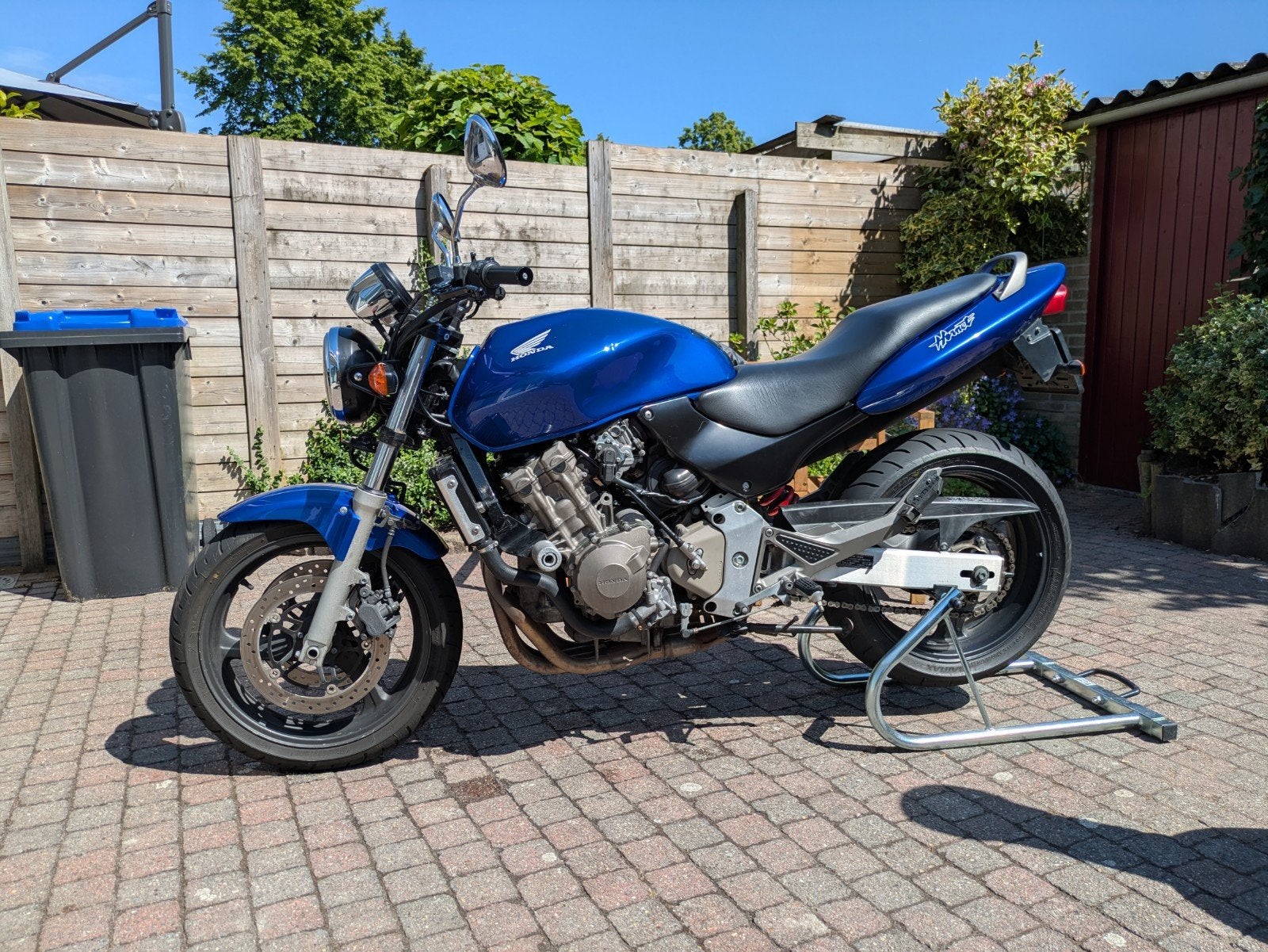 Honda Hornet CB600F - Blauw - Goed onderhouden, Motoren, Motoren | Honda, Particulier, Naked bike