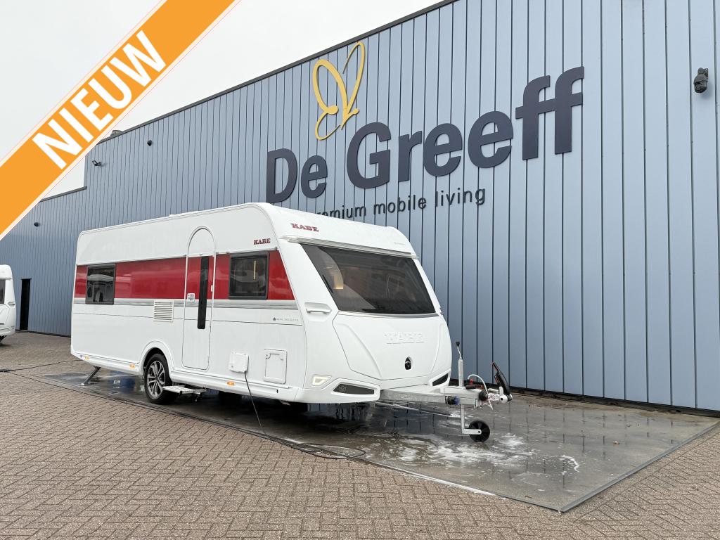 Kabe Royal 560 GLE KS B2, Caravans en Kamperen, Rondzit, Bedrijf, Kabe, Schokbreker