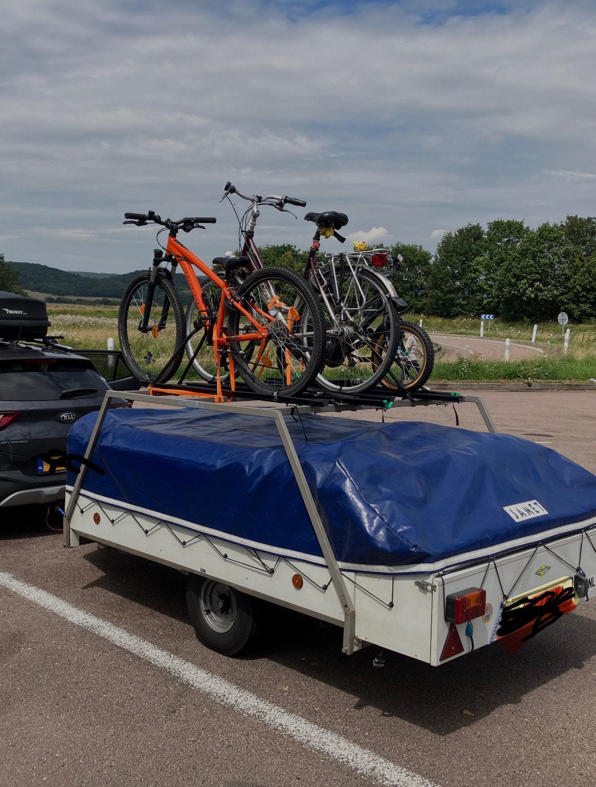 Imperiaal Jamet fietsendrager, Auto diversen, Fietsendragers, Gebruikt, Ophalen