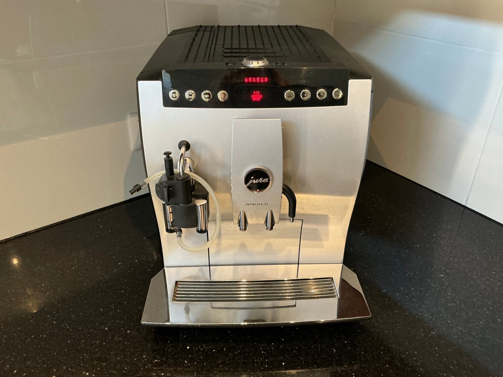Jura Impressa Z5  Generation 2 , espressomachine, Witgoed en Apparatuur, Ophalen, 10 kopjes of meer, Koffiemachine, Koffiebonen