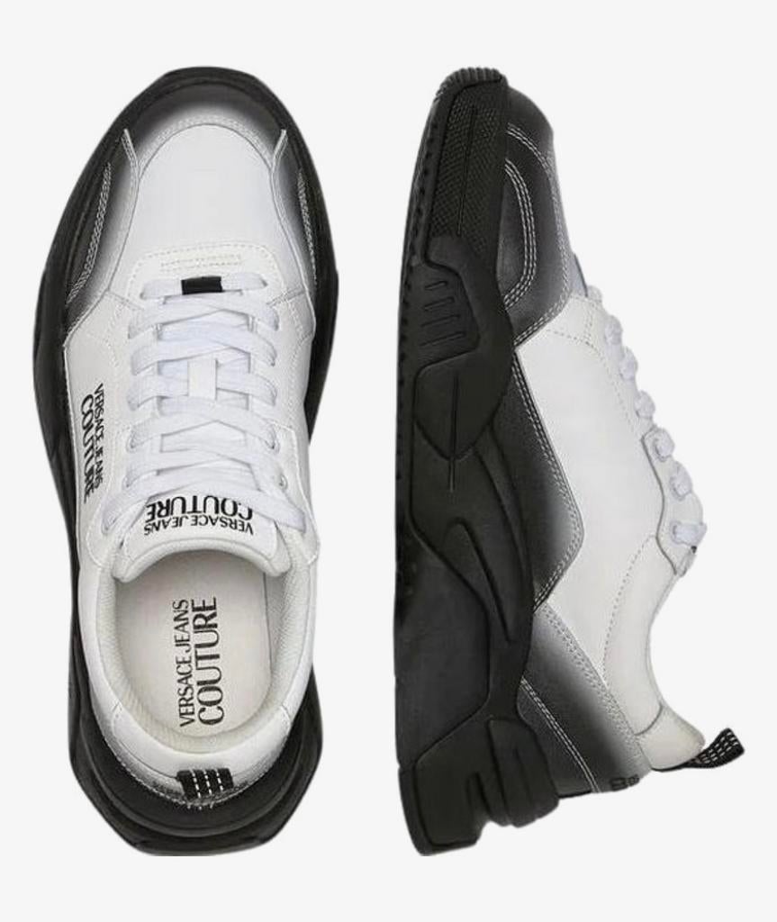 Versace heren schoenen maat 43, Kleding | Heren, Schoenen, Zwart, Ophalen of Verzenden, Sneakers of Gympen, Zo goed als nieuw