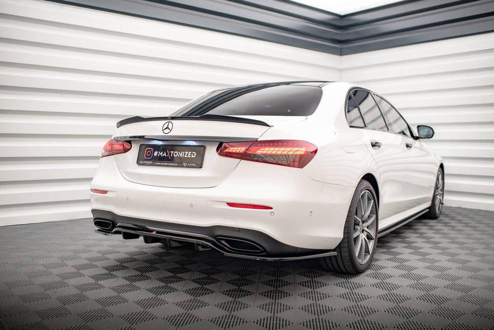 Voorlip diffuser sideskirt spoiler - E-Klasse W213 AMG Line, Ophalen of Verzenden