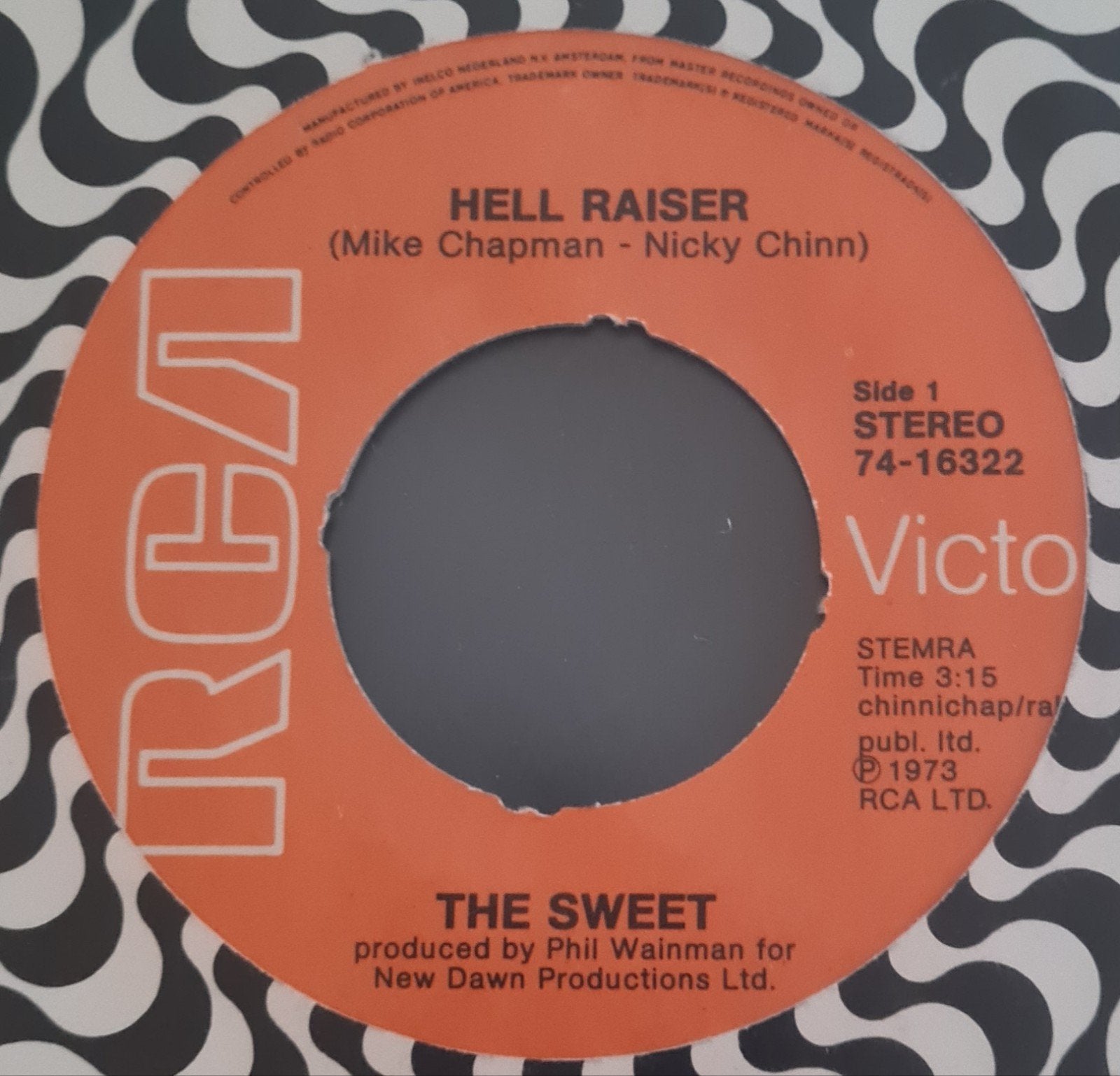 THE SWEET - HELL RAISER, Ophalen of Verzenden, Gebruikt