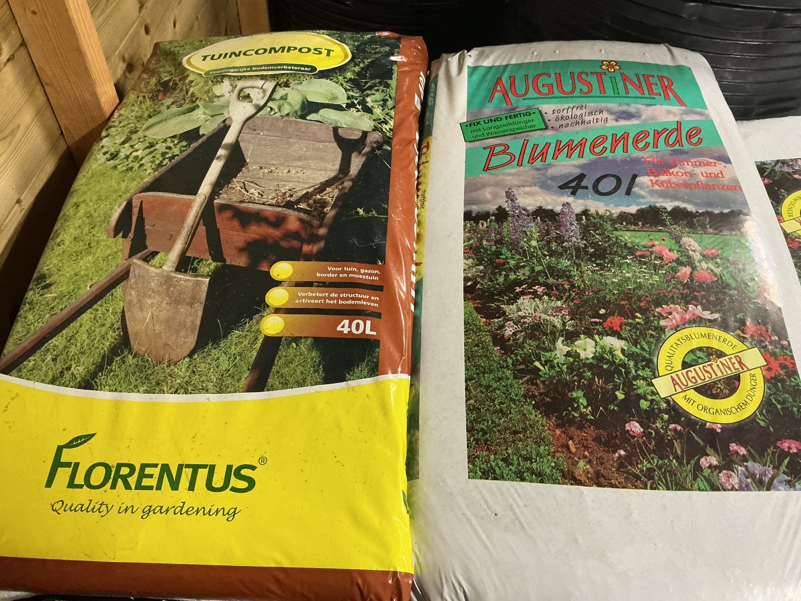 Potgrond.Nieuw.Augustiner en Florentus. Vanaf : € 4,85., Tuin en Terras, Aarde en Mest, Ophalen, Potgrond