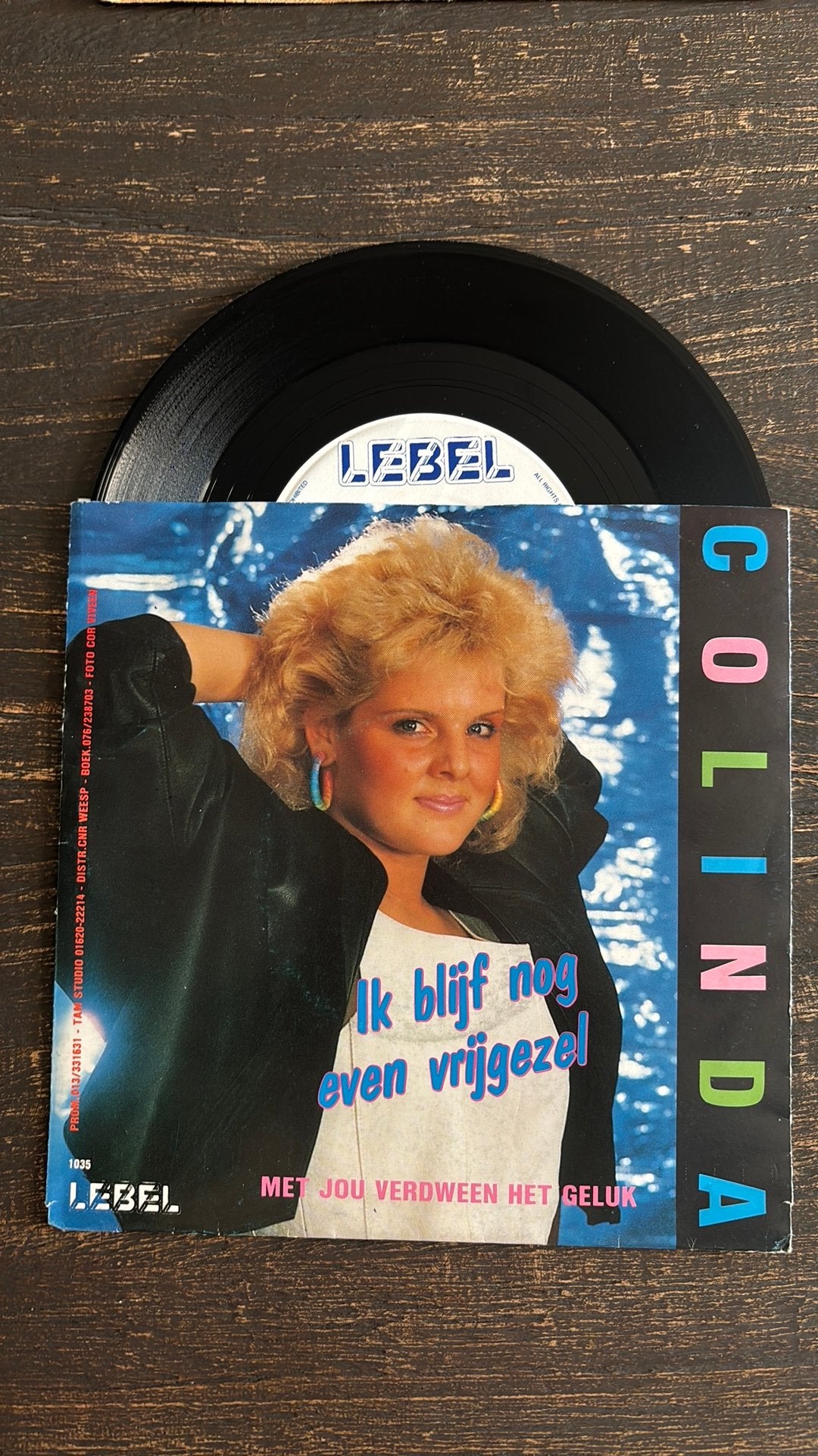 Colinda - Ik blijf nog even vrijgezel, Ophalen of Verzenden, Zo goed als nieuw, Nederlandstalig