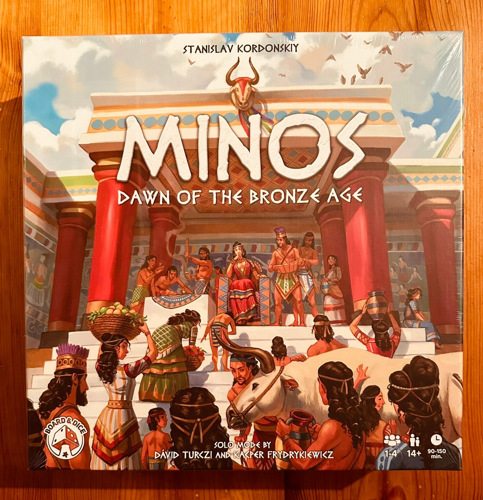 Minos ; Dawn of the Bronze Age + Essen Spiel Promo (Engels), Een of twee spelers, Ophalen of Verzenden, Nieuw