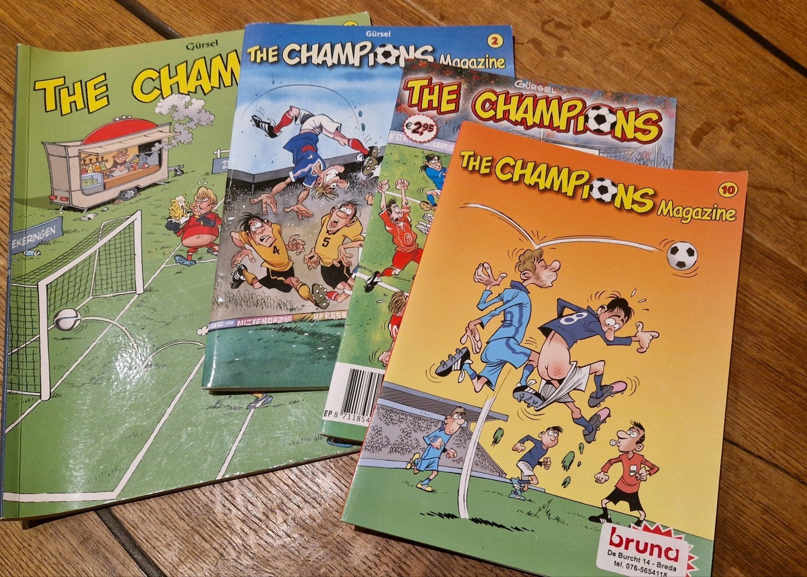 4 Champion stripboeken, Meerdere comics, Ophalen of Verzenden, Europa