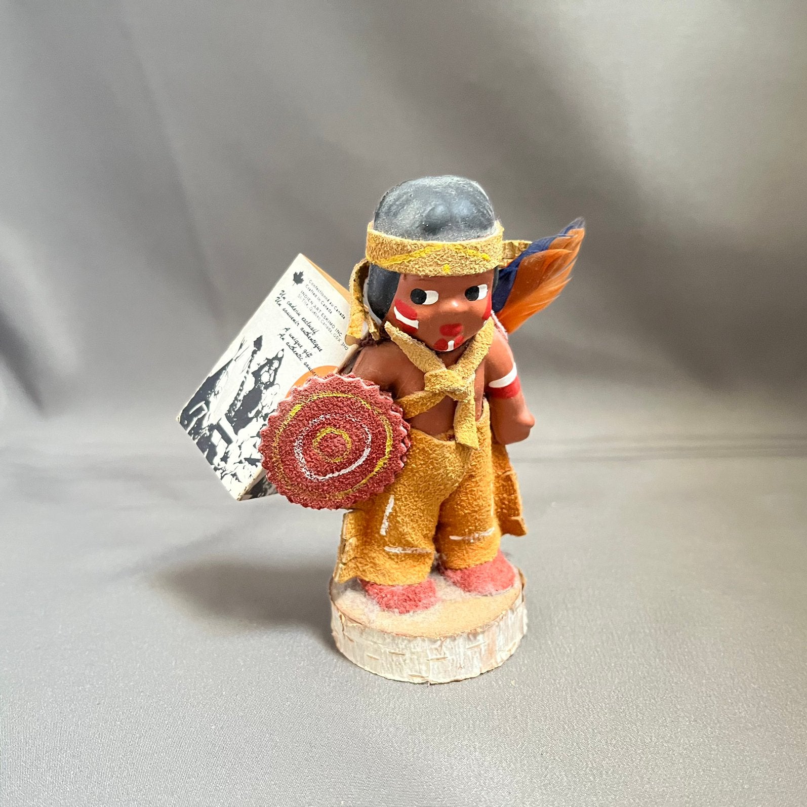 Vintage 'Indian Art Eskimo' Popje uit Canada (Jaren '70), Ophalen of Verzenden, Zo goed als nieuw, Pop