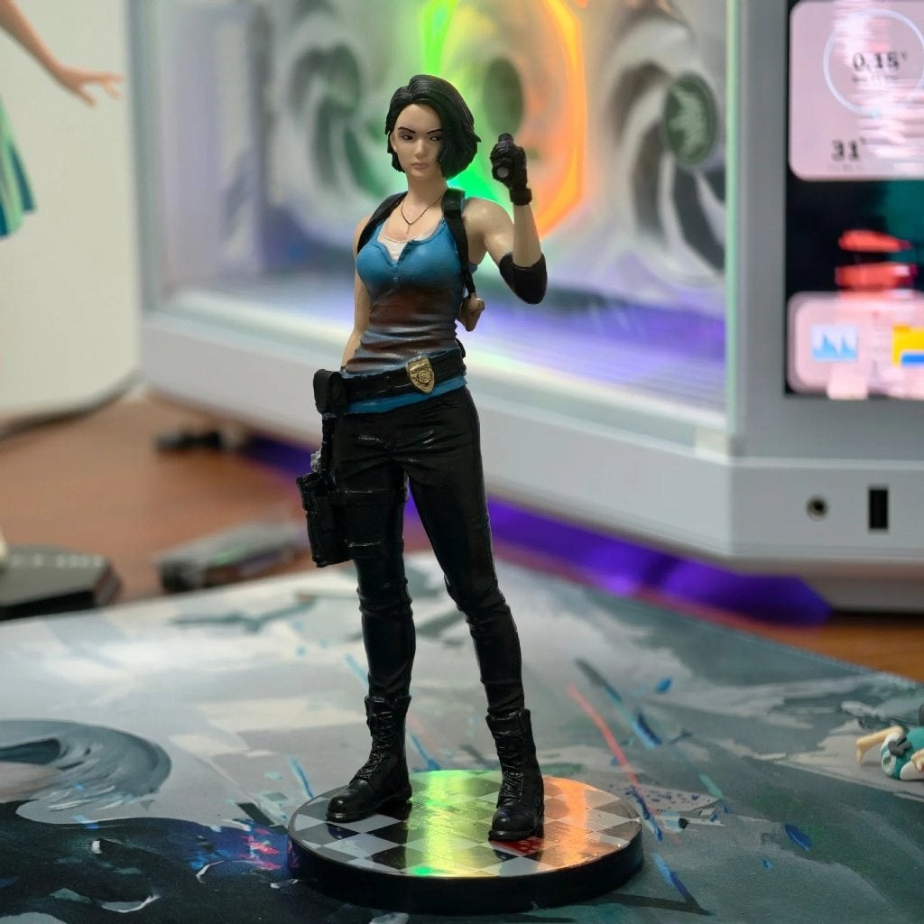 Resident Evil collectors actie figuur Jill Valentine (18cm), Verzamelen, Ophalen of Verzenden, Nieuw