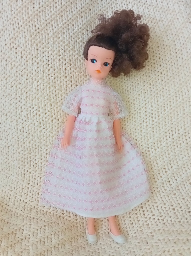 Vintage jurkje met klitterbandsluiting., Verzenden, Zo goed als nieuw, Kleertjes