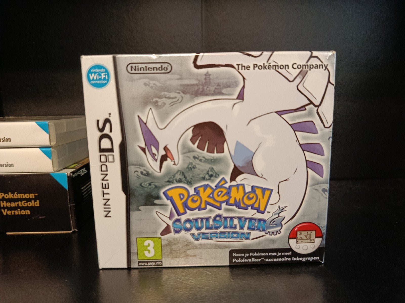 Pokemon Soulsilver Big Box CIB + Pokewalker, 1 speler, Ophalen of Verzenden, Zo goed als nieuw, Role Playing Game (Rpg)