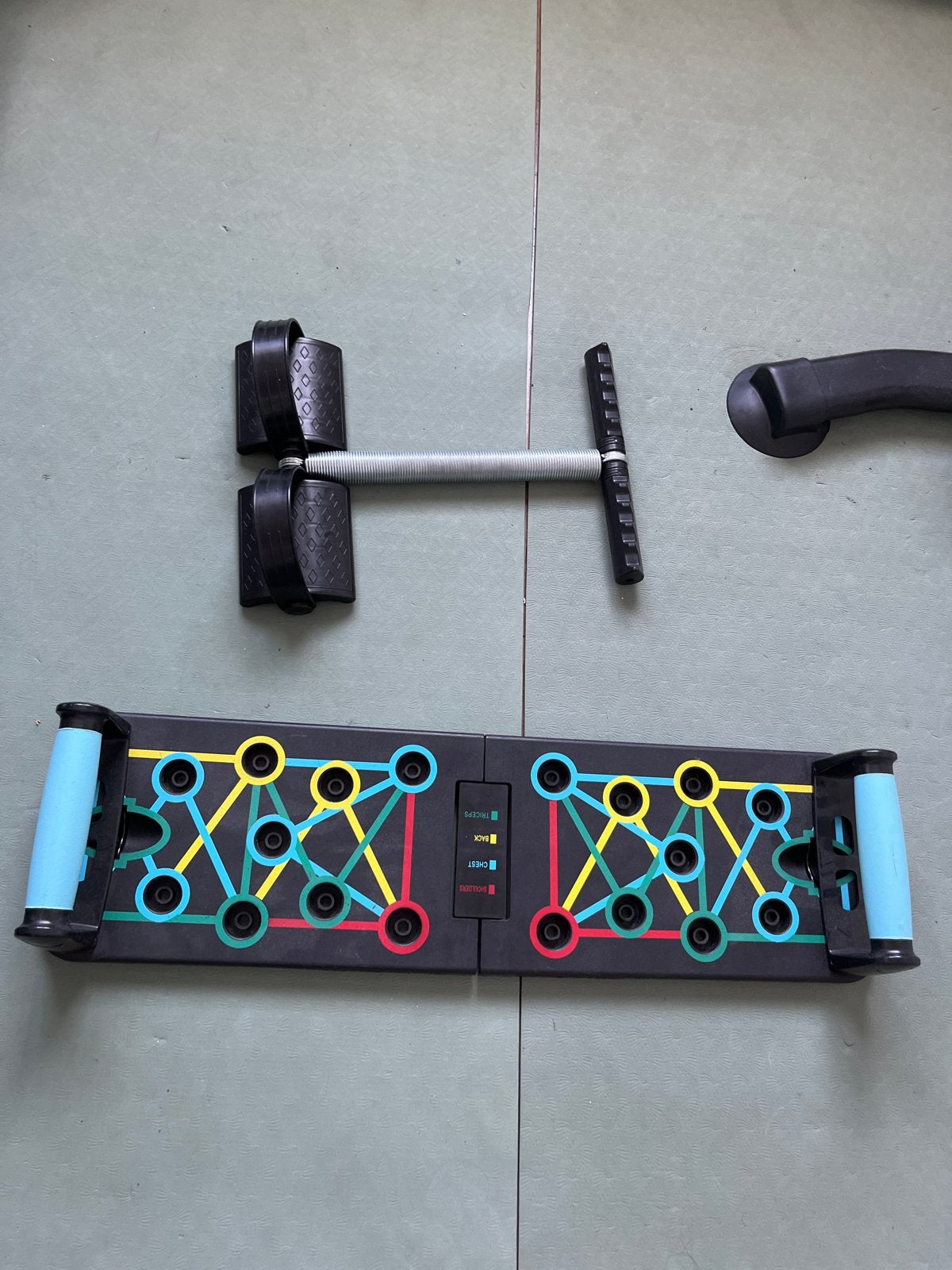 Push up bord en lichaam trainer, Ophalen of Verzenden, Zo goed als nieuw, Borst, Push-up steun