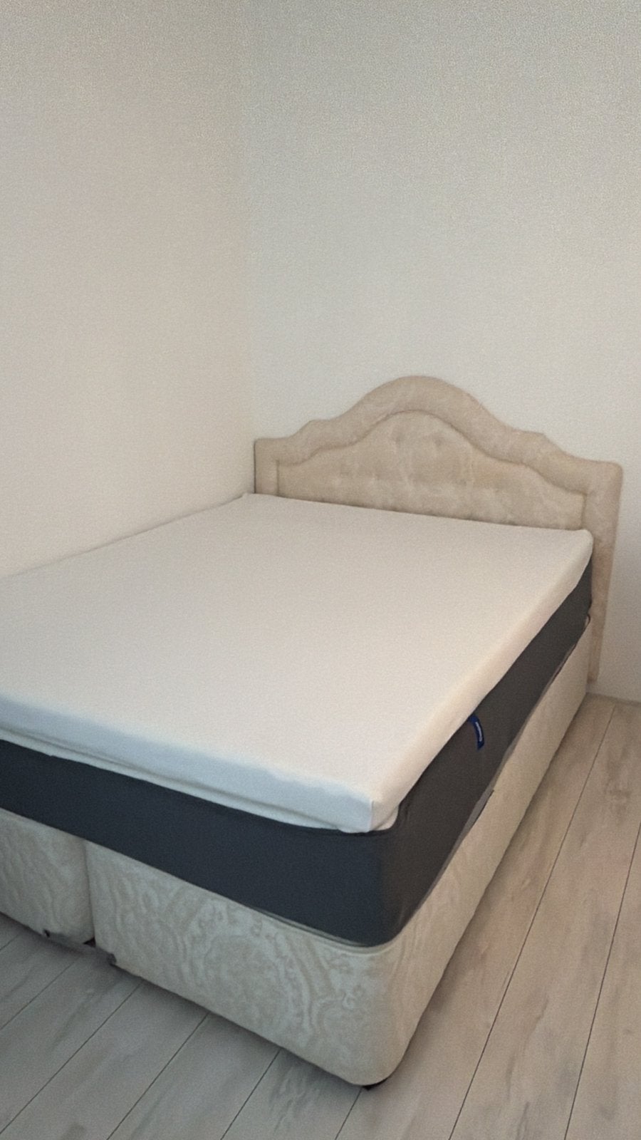 Boxspring 160x200, Ophalen, Zo goed als nieuw, Tweepersoons, 160 cm