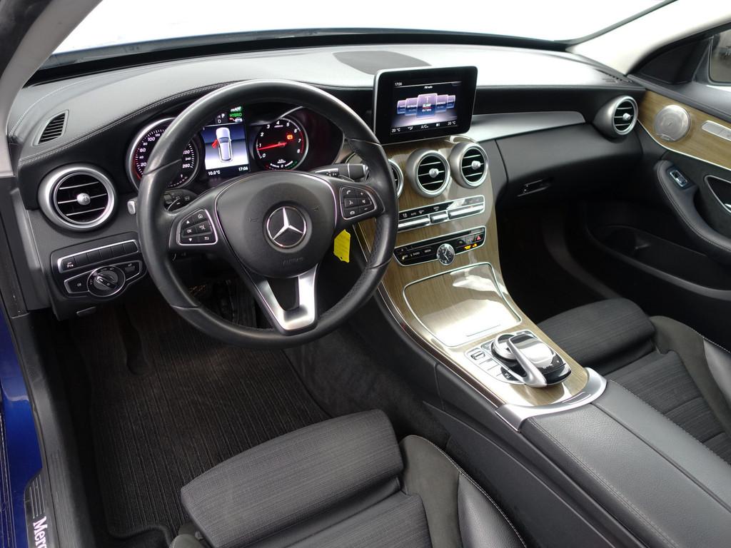 Mercedes-Benz C-Klasse Estate 350 e AMG Premium Plus Aut- Co, Auto's, Automaat, Achterwielaandrijving, Gebruikt, Met garantie (alle)