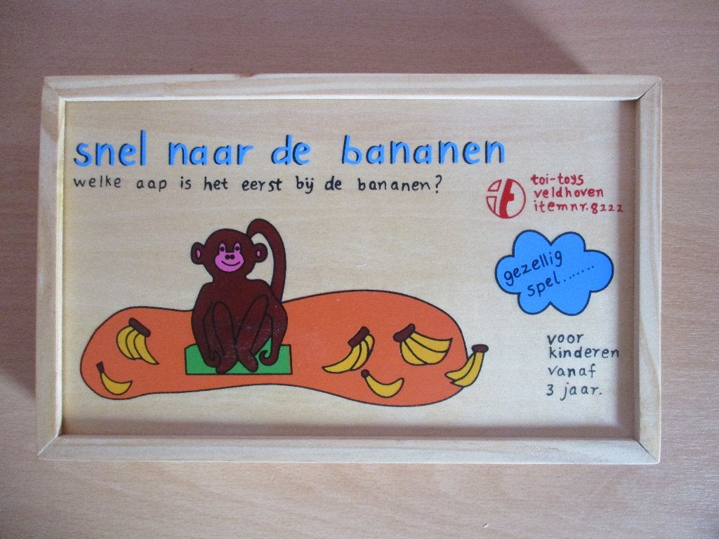 Snel naar de Bananen - spel voor kinderen, Ophalen of Verzenden, Zo goed als nieuw, Ontdekken