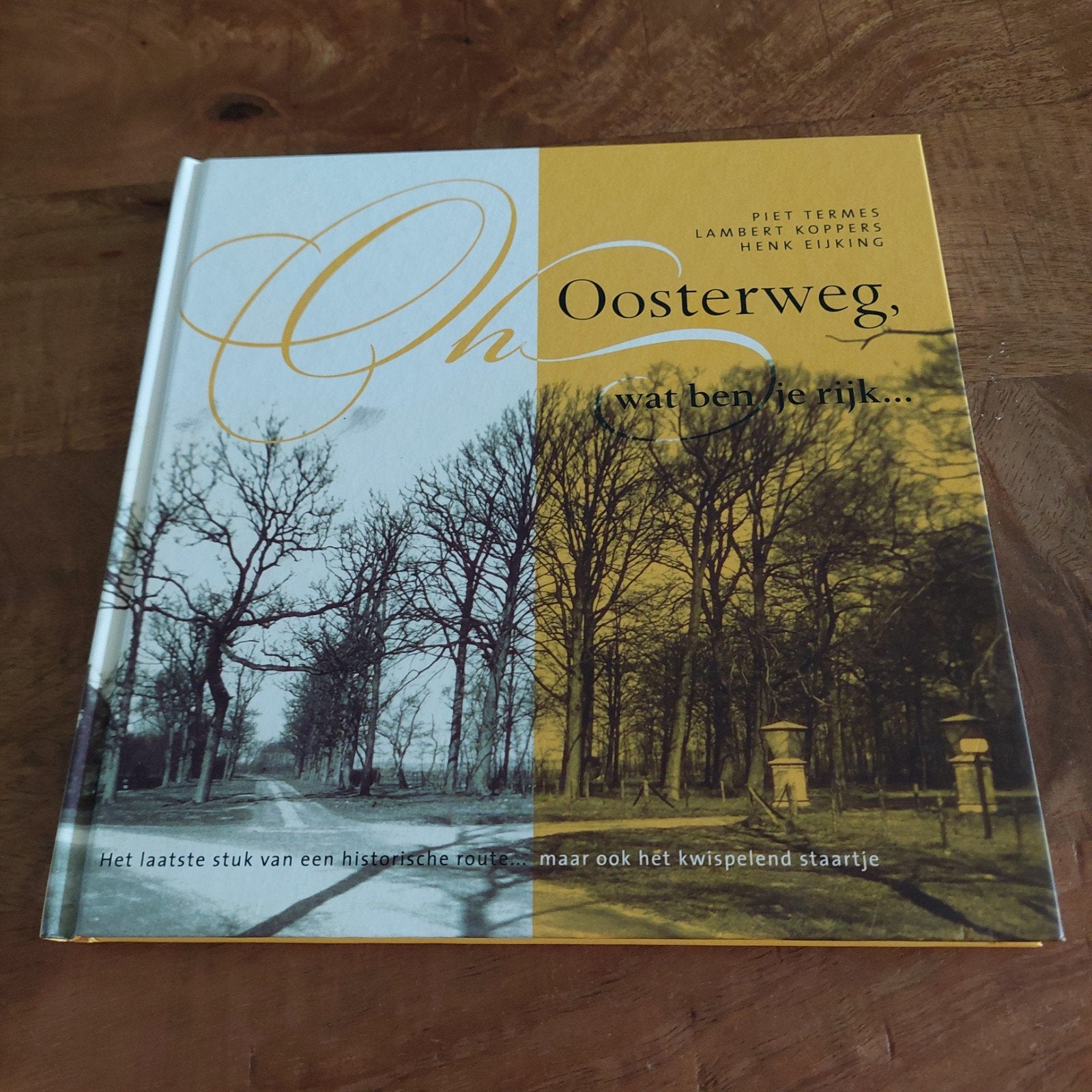 Oh Oosterweg, wat ben je rijk... - Historische route, Boeken, Ophalen of Verzenden, Zo goed als nieuw, Piet Termes, Lambert Koppers, Henk Eijking