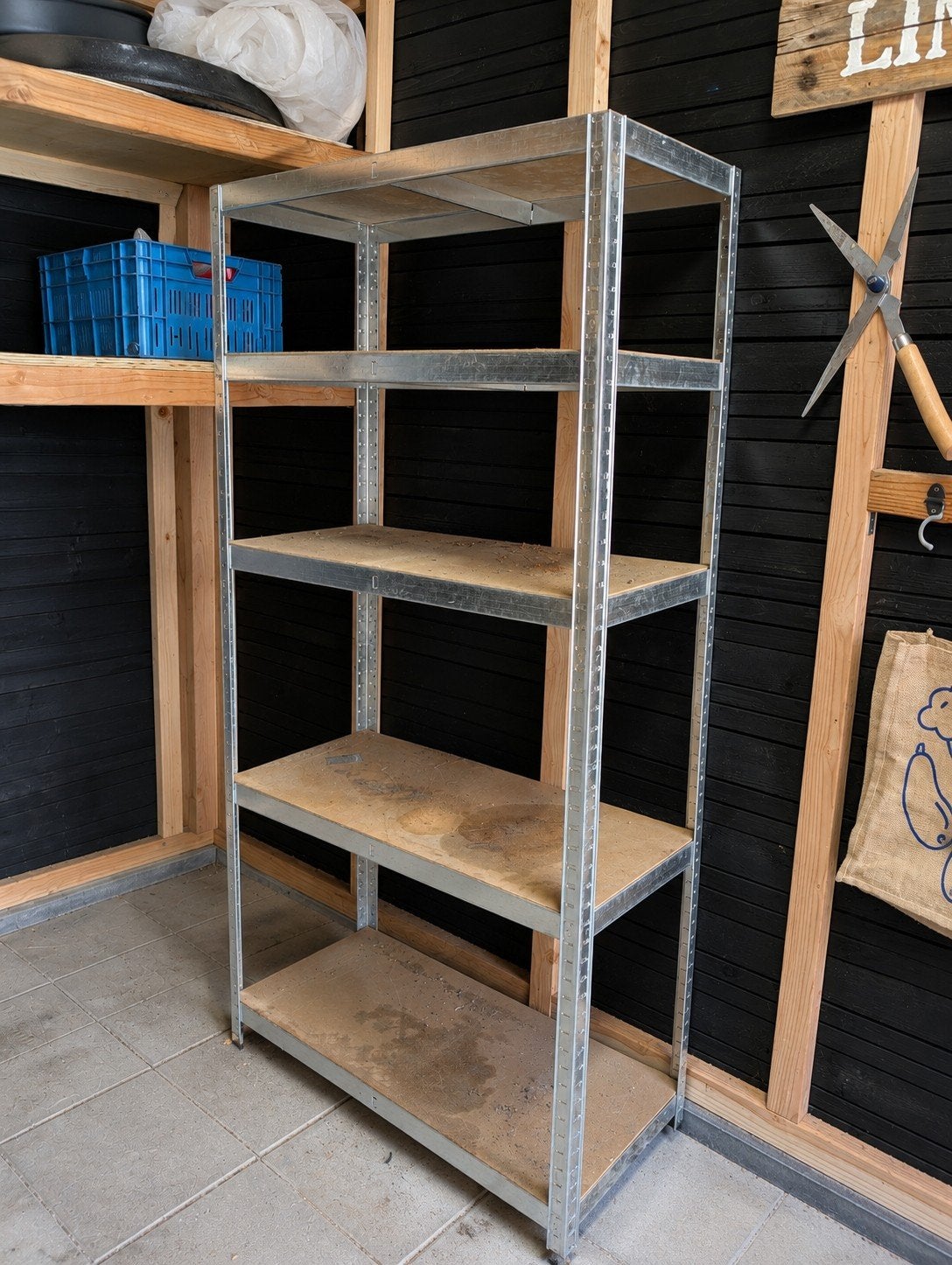 Stellingkast 90x40x180 cm Karwei, Huis en Inrichting, Ophalen, Gebruikt