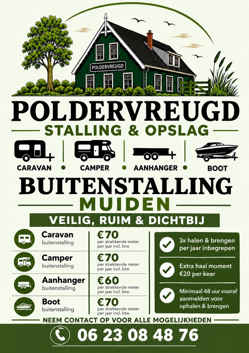 Buiten Stalling & Opslag, Caravans en Kamperen
