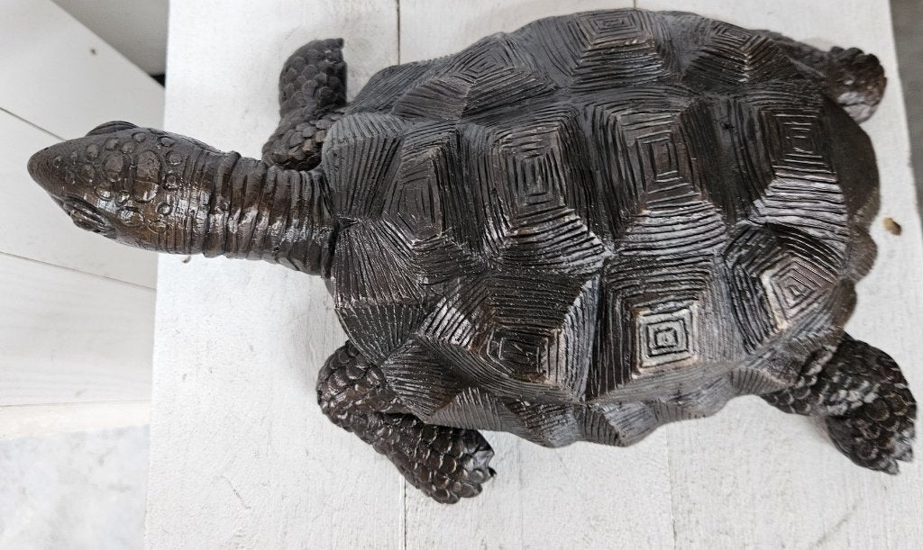 SCHILDPAD / BRONZEN BEELD / FONTEIN, Fontein, Nieuw, Info@huisentuindecoratiemarie.nl, Huis en tuin decoratie marie