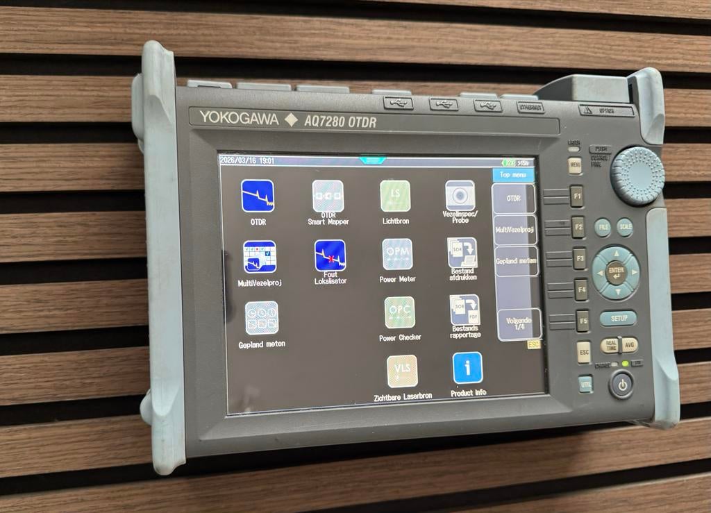 Yokogawa AQ7289 OTDR, Ophalen of Verzenden, Gebruikt, Licht