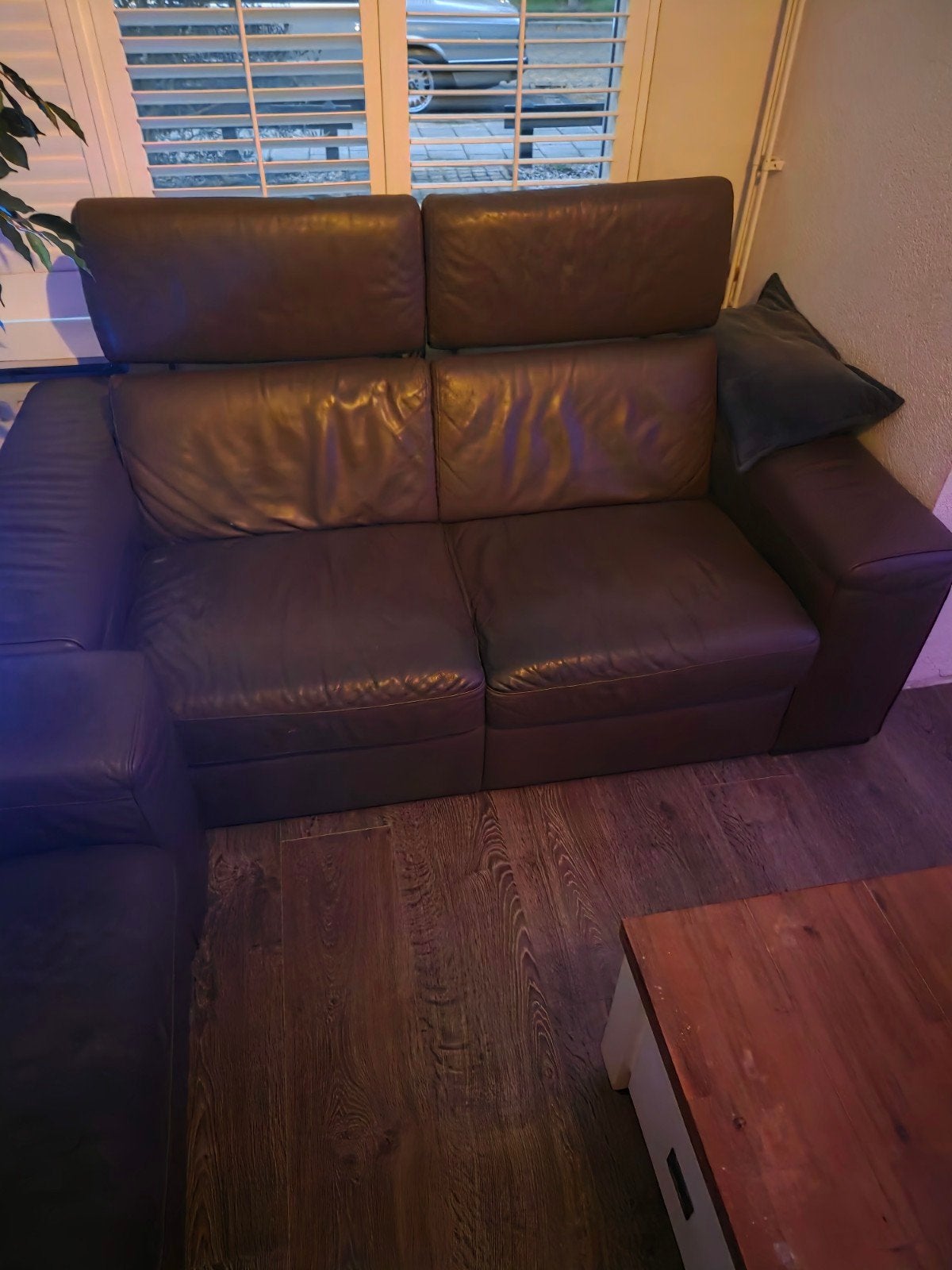 gratis ophalen in Sassenheim 2 persoons bank Natuzzi, Ophalen