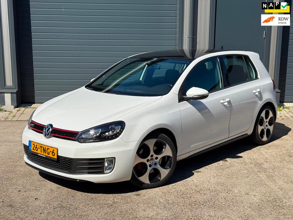Volkswagen Golf 2.0 GTI DSG 155KW ORG NL 2012, Euro 5, Gebruikt, 4 cilinders, Wit