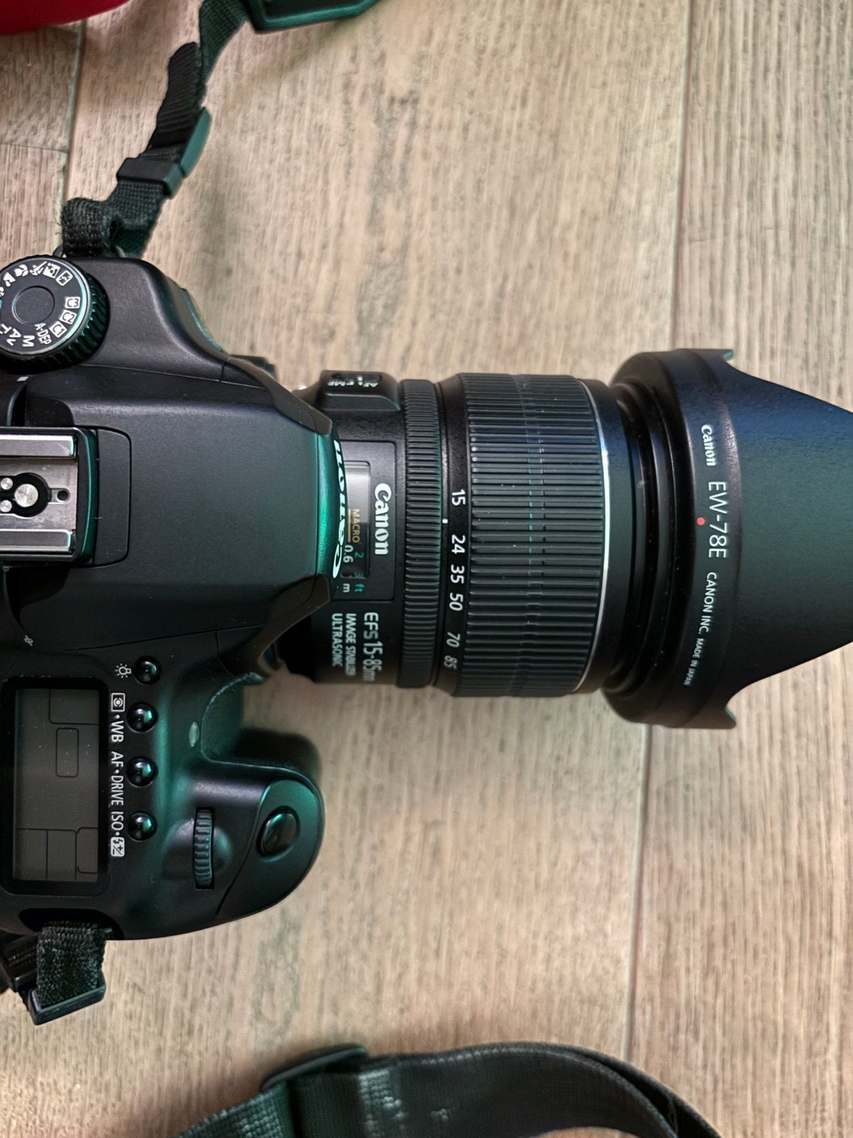 Canon EOS 40D Spiegelreflexcamera EFS 15-85 IS USM EW-78E, Ophalen, Spiegelreflex, Canon, Beeldstabilisatie