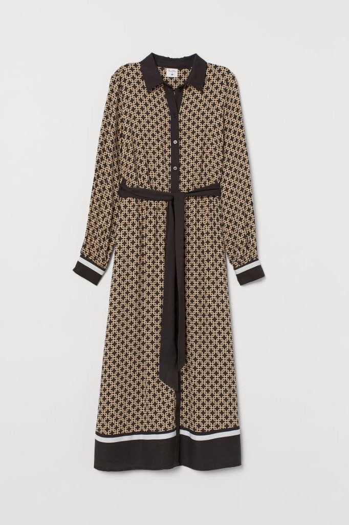 Mooie jurk van het merk H&M x Ricard Allan maat 36, H&M, Ophalen of Verzenden, Maat 36 (S), Gedragen