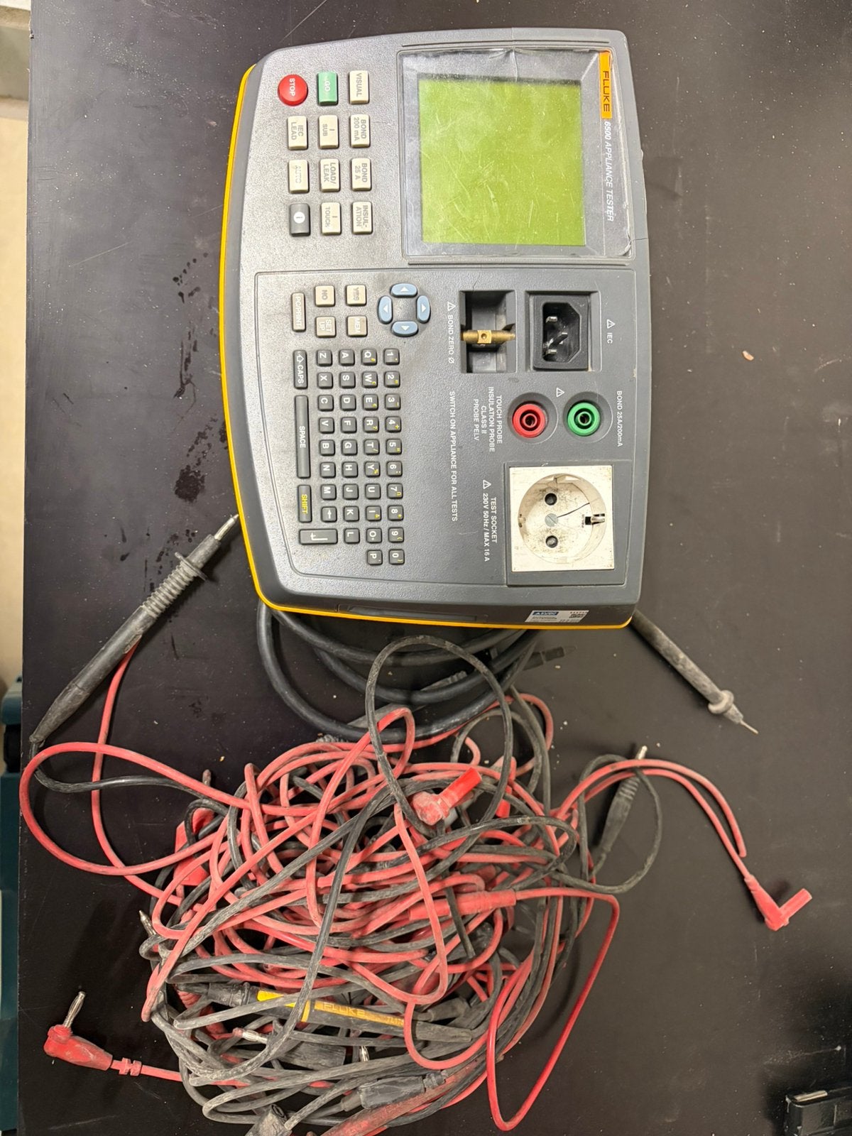 Fluke 6500 Appliance Tester – inclusief meetsnoeren, Ophalen of Verzenden, Gebruikt