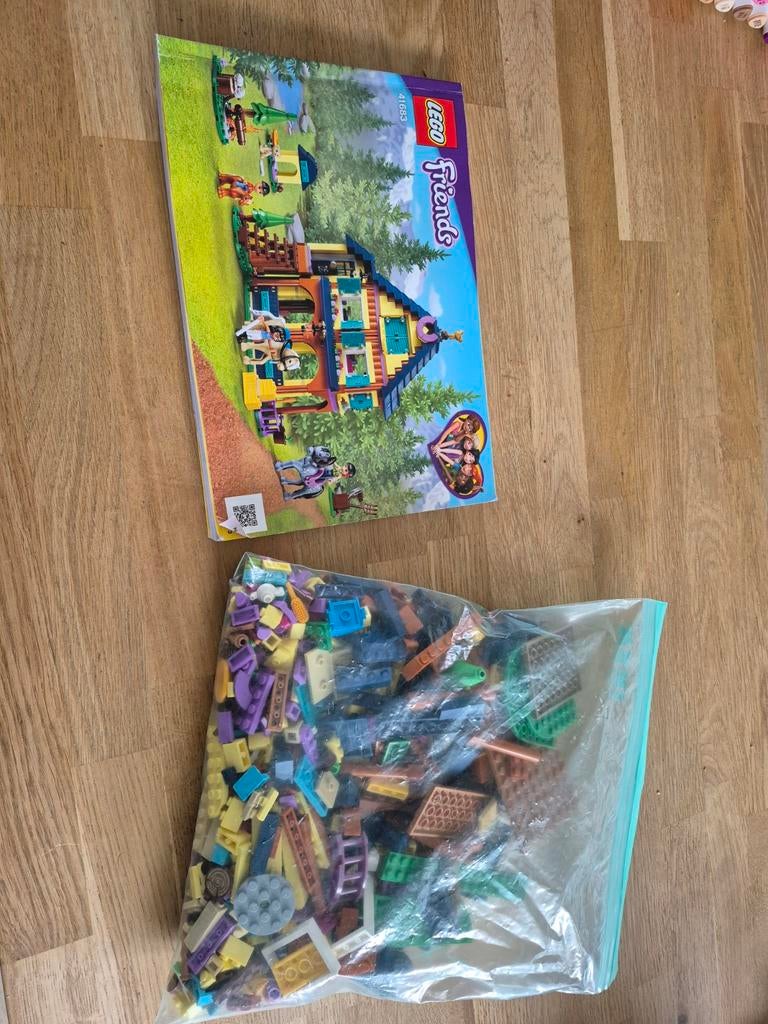 Lego Friends 41683 Boshuis met paarden, instructieboekje, Ophalen of Verzenden, Gebruikt, Complete set, Lego