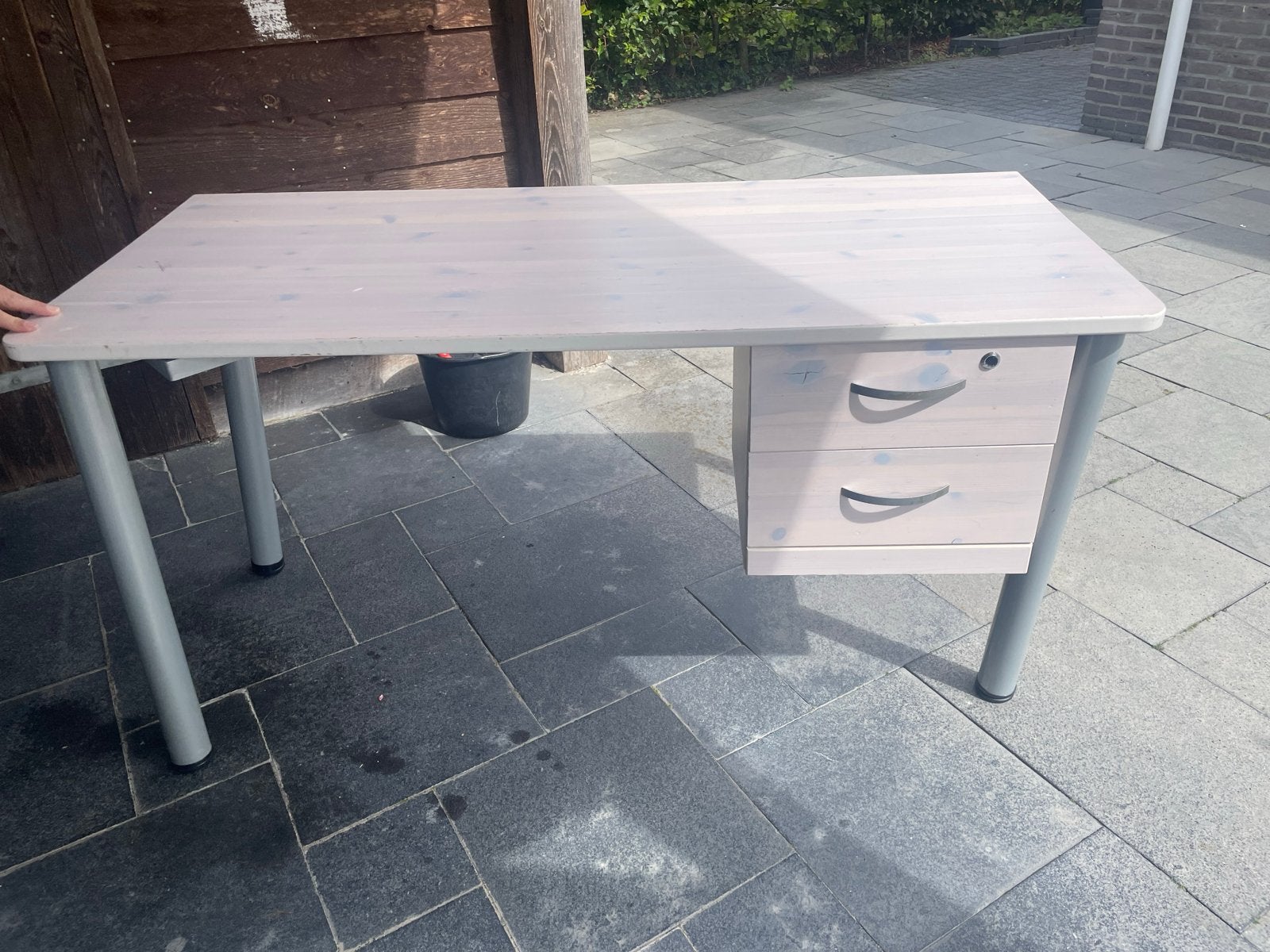 Flexa bureau met lades - gebruikt, Ophalen, Overige typen, Gebruikt, Overige merken
