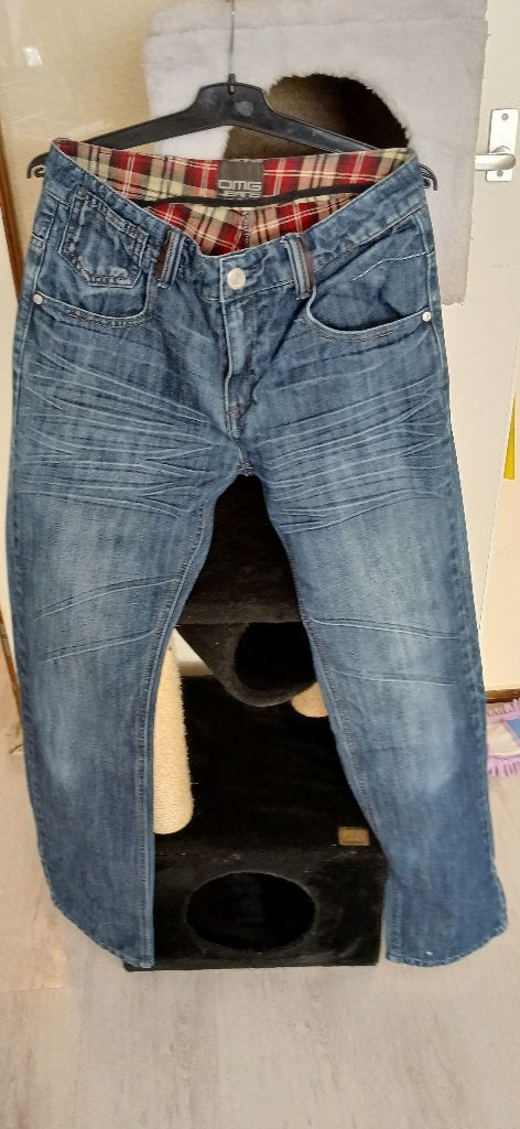 Te koop spijkerbroek maat S merk OMG jeans, Kleding | Dames, Spijkerbroeken en Jeans, Blauw, Nieuw, Ophalen of Verzenden, W30 - W32 (confectie 38/40)