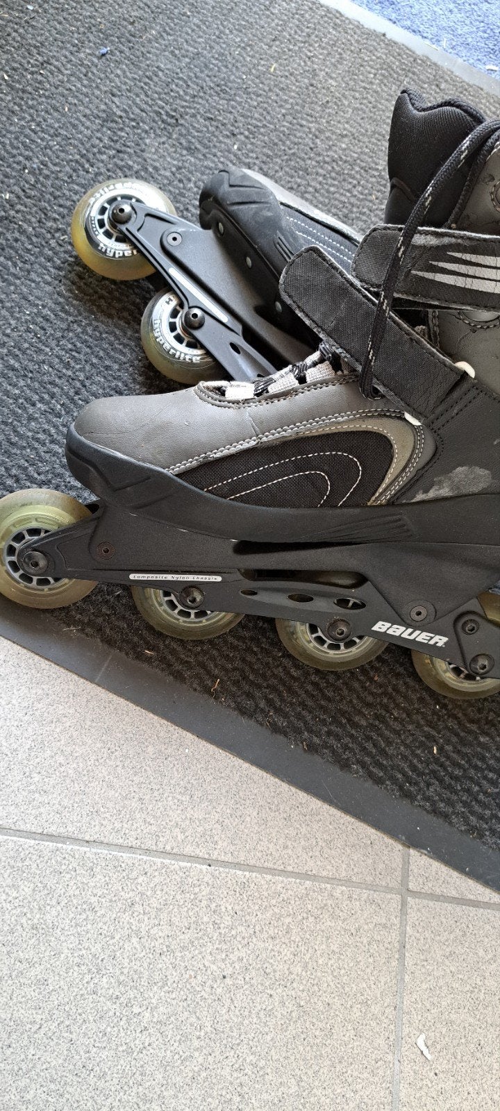 Bauer skates, maat 42.5, Ophalen, Gebruikt, IJshockeyschaatsen, Bauer