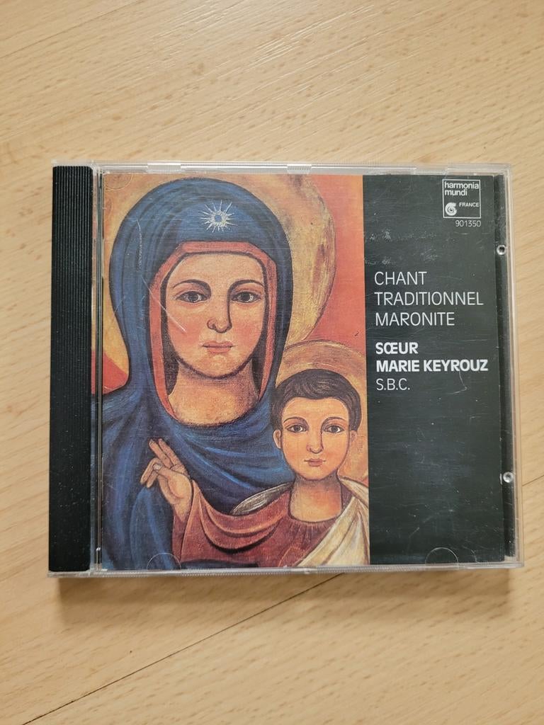 Cd Chant traditionnel Maronite Sœur Marie Keyrouz, Ophalen of Verzenden, Zo goed als nieuw, Koren of Klassiek