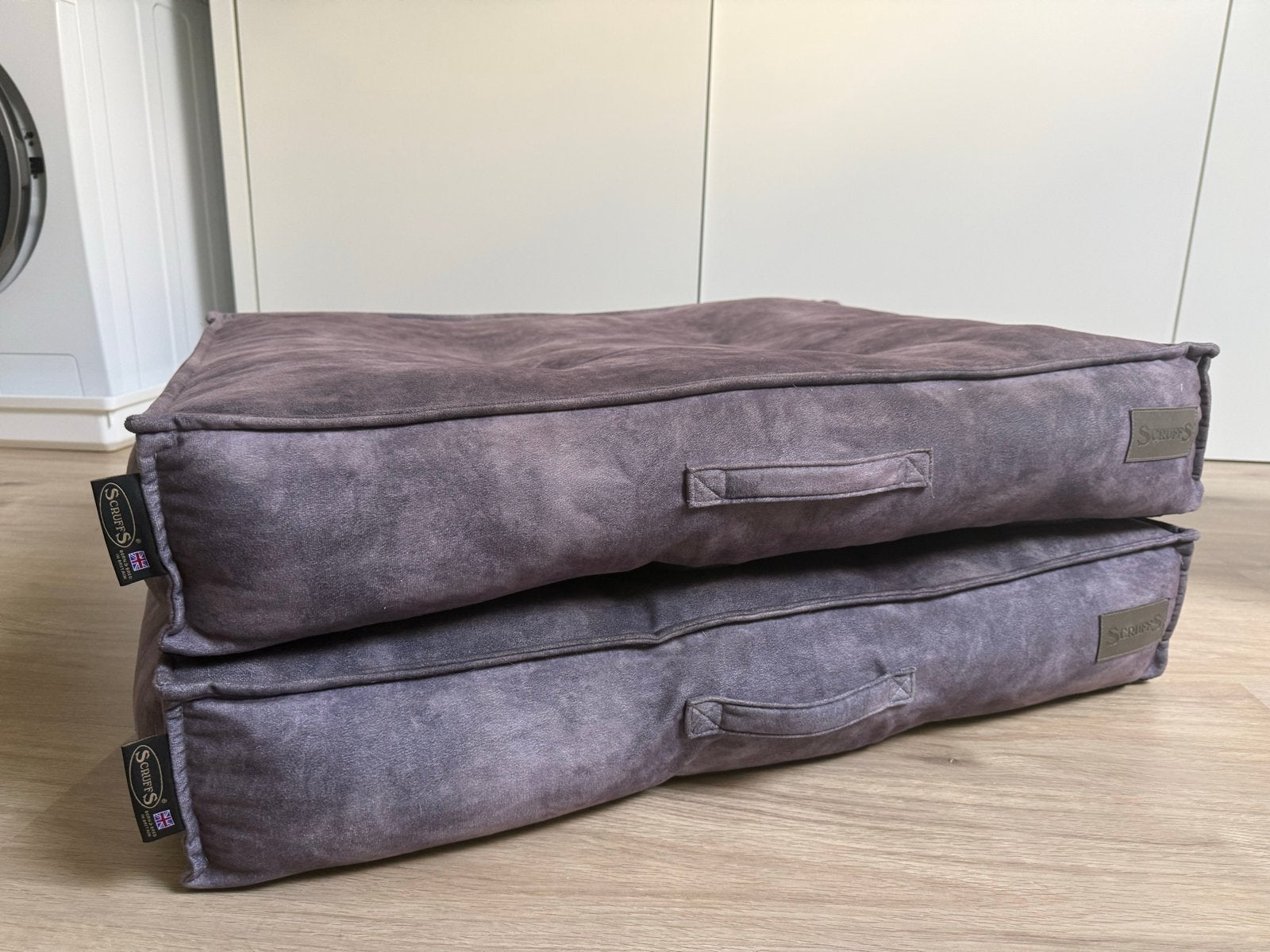 2x Scruffs Kensington honden kussen 80x60, Ophalen, Zo goed als nieuw, Stof