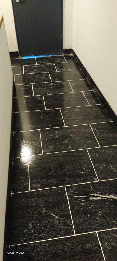 24 m2 granieten tegels 600x400x10 mm, Ophalen, 60 cm of meer, Graniet, Zo goed als nieuw