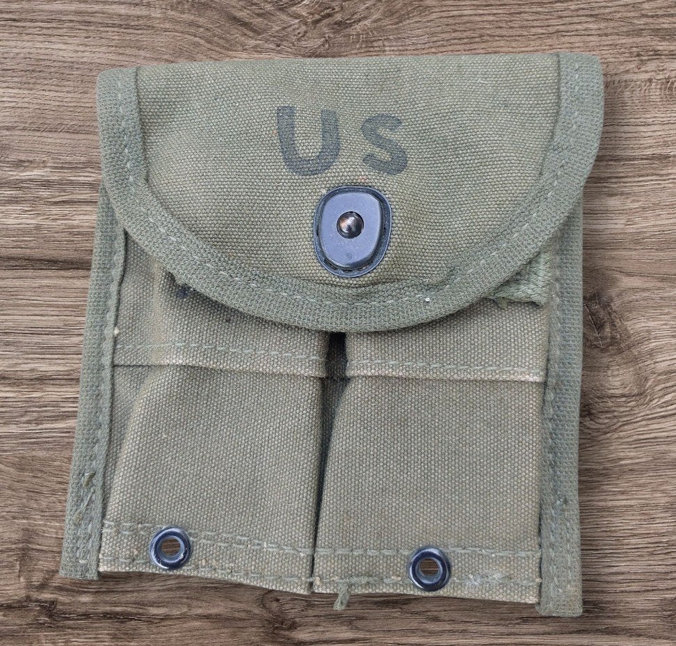 US M1 Carbine ammo pouch 1956, Ophalen of Verzenden, Landmacht, Amerika