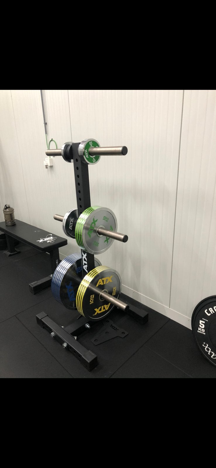 ATX chrome calibrates plates + plate tree, Ophalen, Zo goed als nieuw, Overige typen