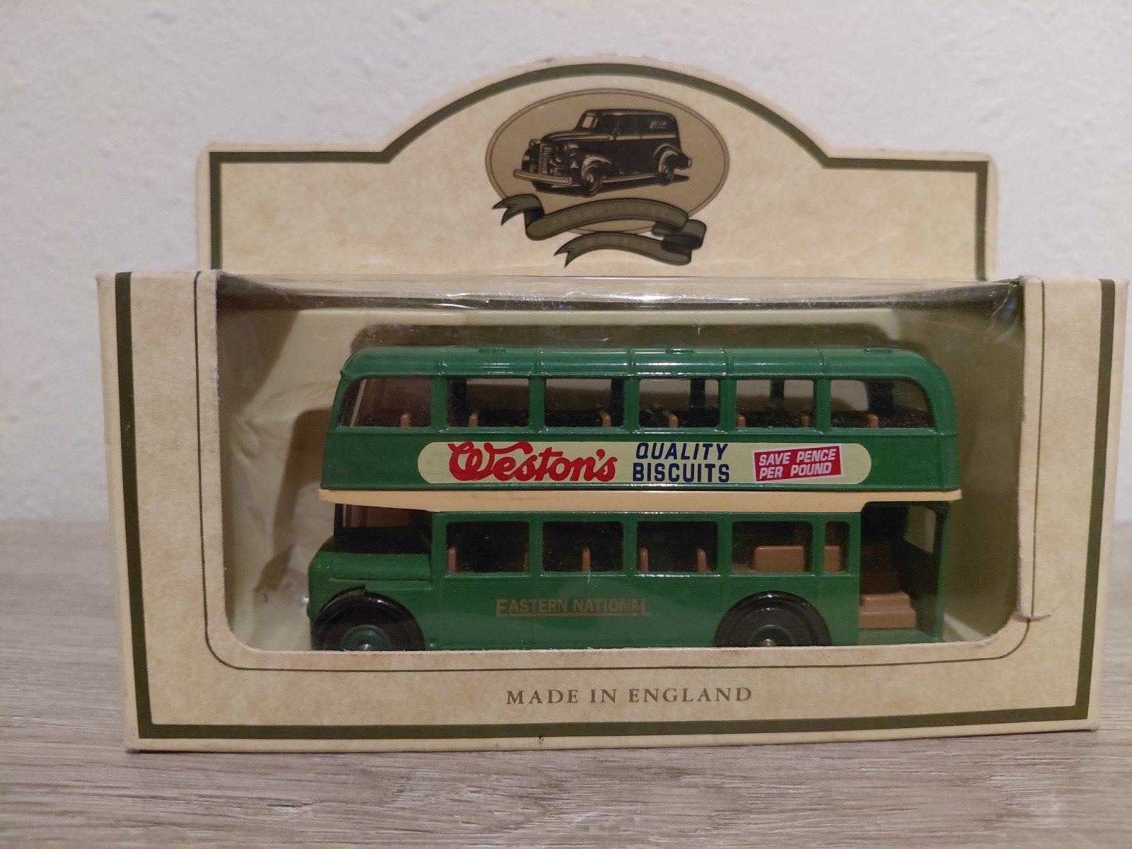 'Weston's Biscuits' Dubbeldekker Bus, Overige merken, Verzenden, 1:32 tot 1:50, Overige typen
