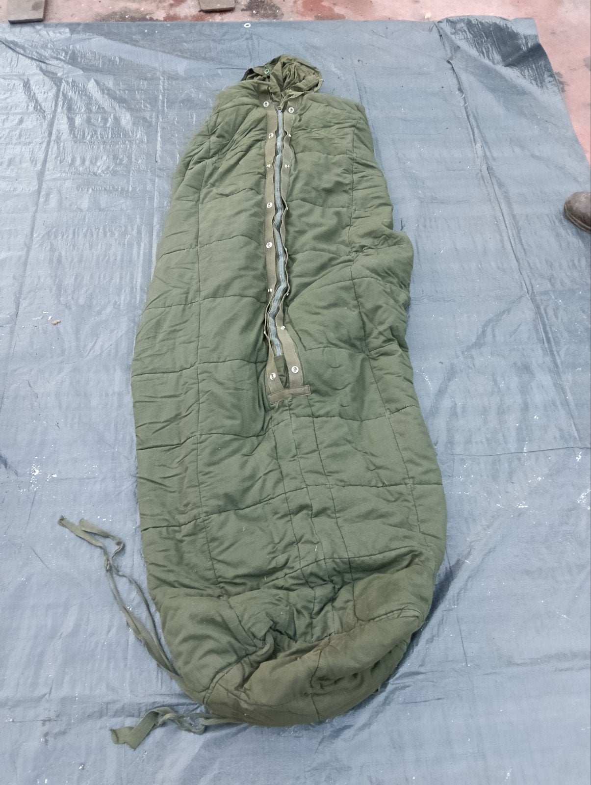 Koninklijke Landmacht slaapzak, 1958, Ophalen of Verzenden, Landmacht, Nederland