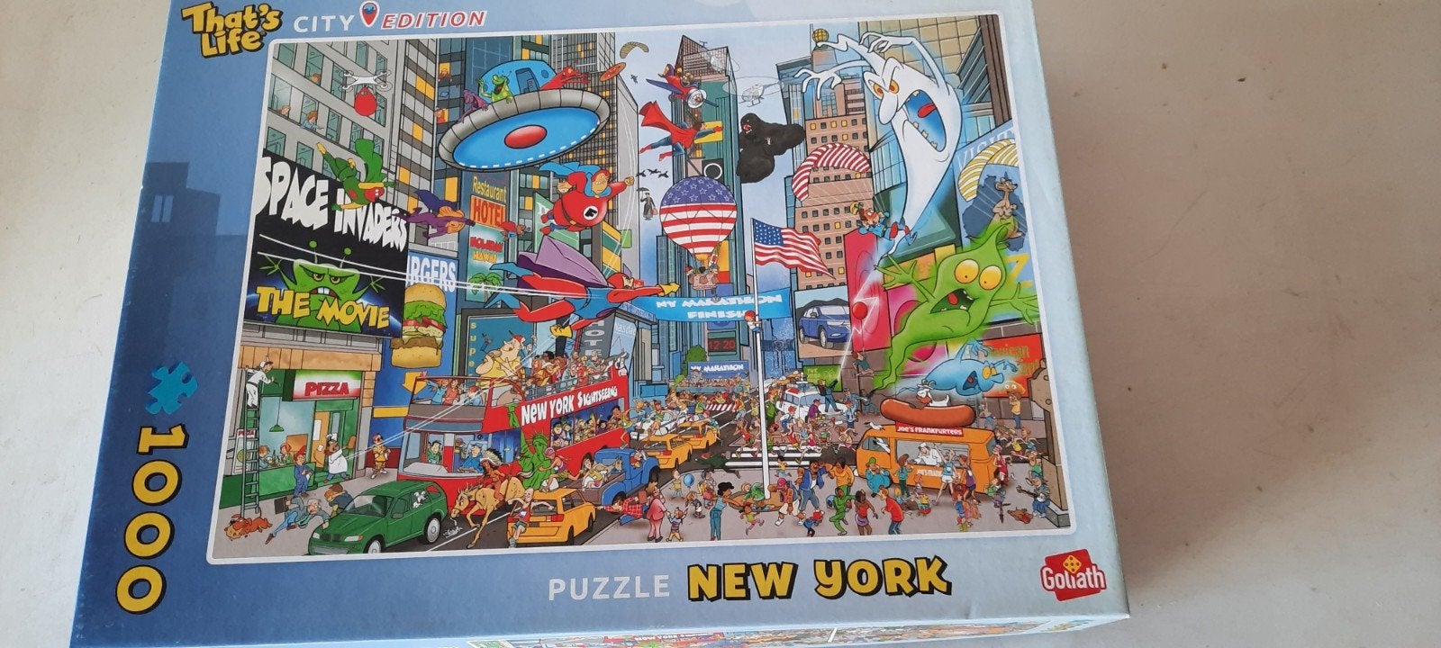 Puzzel New York, Ophalen, 500 t/m 1500 stukjes, Gebruikt