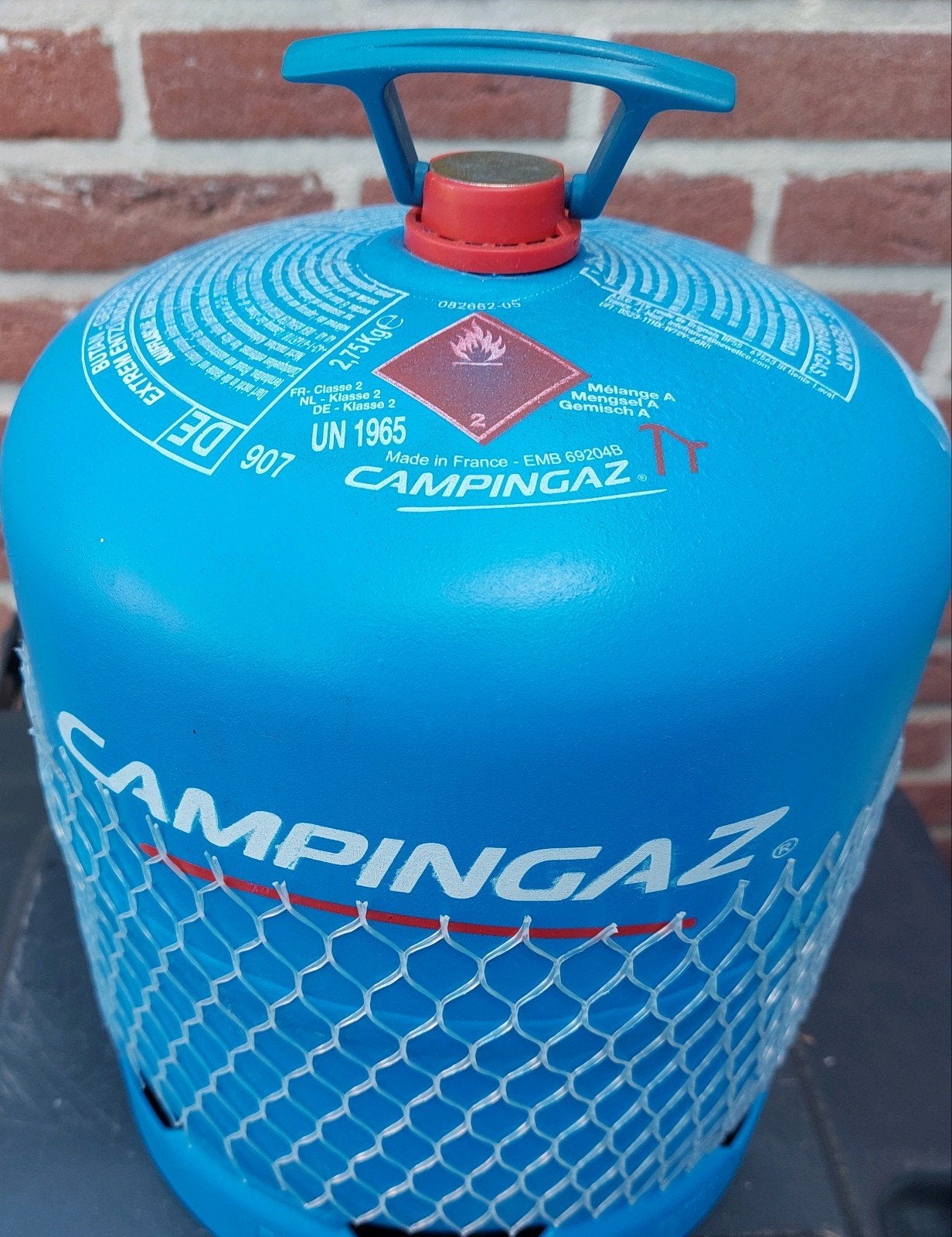 campingaz gasfles type 907. Nieuw vol en verzegeld., Ophalen, Nieuw